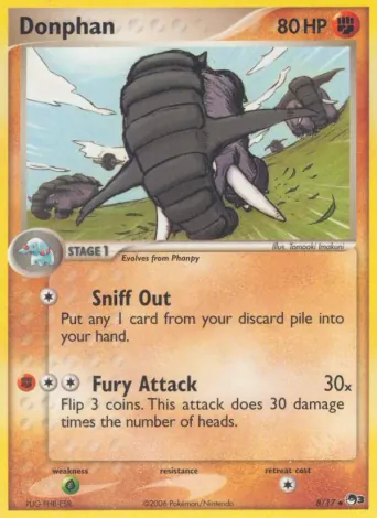 Donphan Pokémon card #8