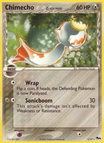 Chimecho δ Pokémon card #1