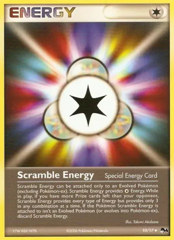 Scramble Energy Pokémon card #10