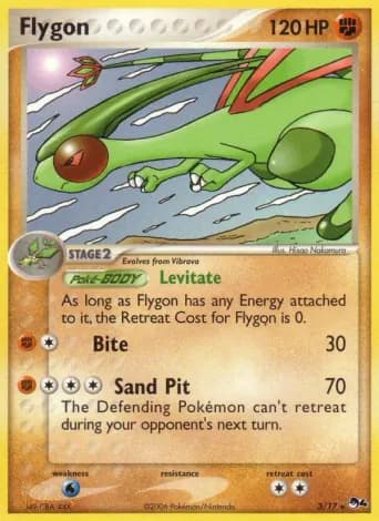 Flygon Pokémon card #3