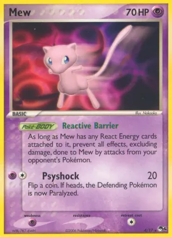 Mew Pokémon card #4