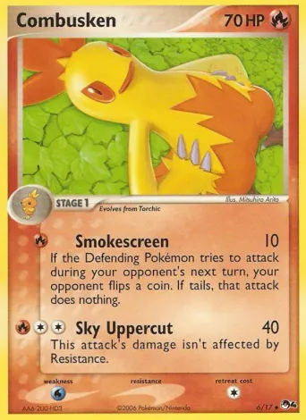 Combusken Pokémon card #6