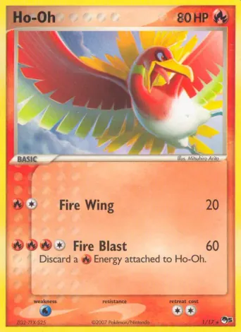 Ho-Oh Pokémon card #1