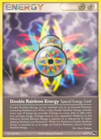 Double Rainbow Energy Pokémon card #4