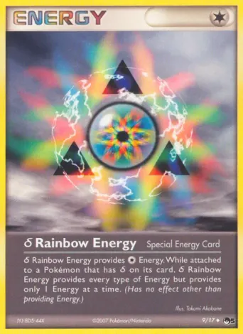 δ Rainbow Energy Pokémon card #9