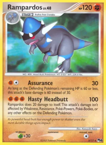 Rampardos Pokémon card #5