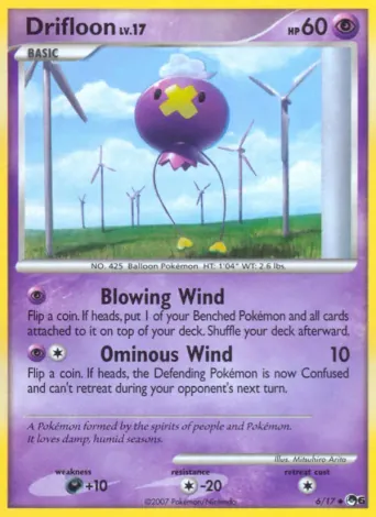 Drifloon Pokémon card #6