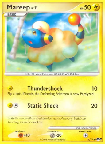 Mareep Pokémon card #14
