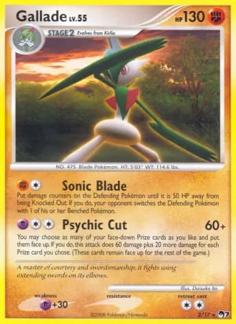Gallade Pokémon card #2