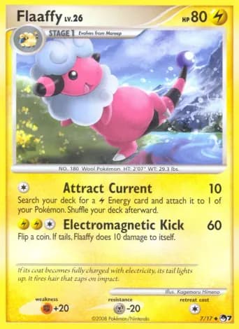 Flaaffy Pokémon card #7