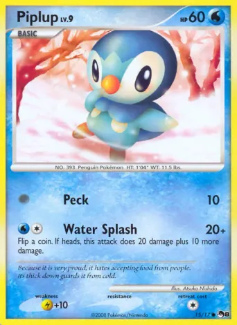 Piplup Pokémon card #15