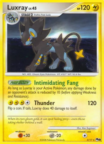 Luxray Pokémon card #3