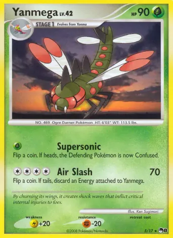 Yanmega Pokémon card #5