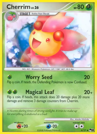 Cherrim Pokémon card #6