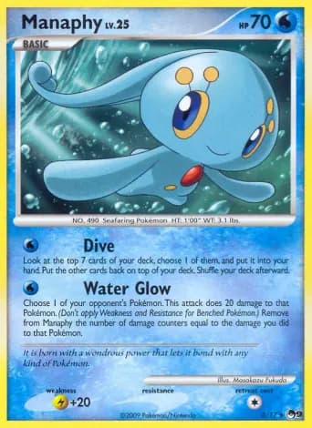 Manaphy Pokémon card #2