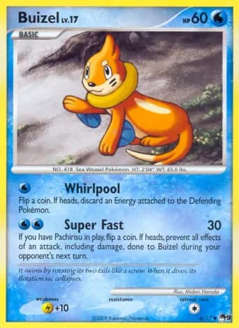Buizel Pokémon card #6