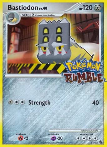 Bastiodon Pokémon card #14