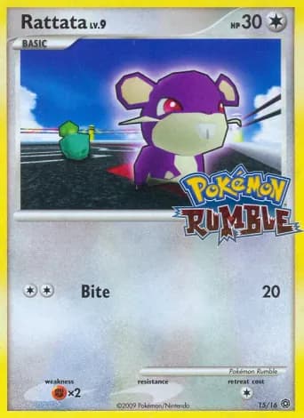 Rattata Pokémon card #15