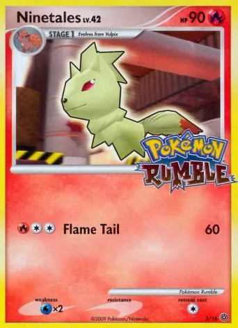 Ninetales Pokémon card #3