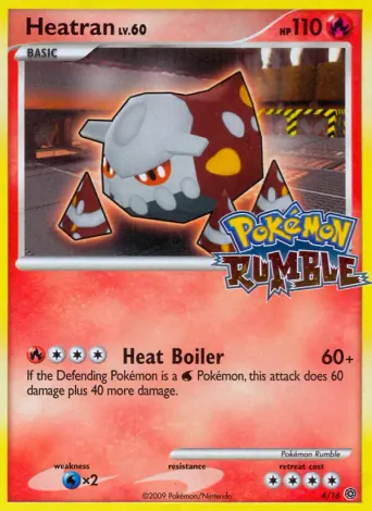 Heatran Pokémon card #4