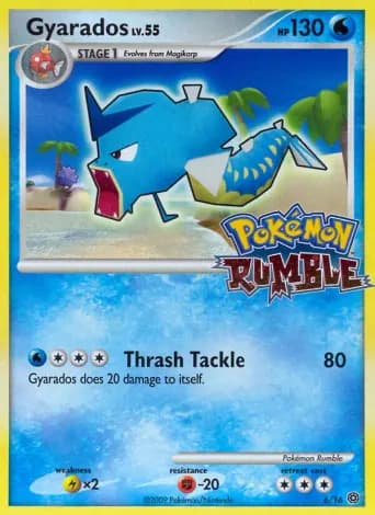 Gyarados Pokémon card #6