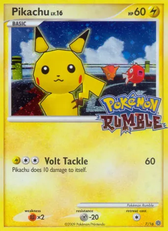 Pikachu Pokémon card #7