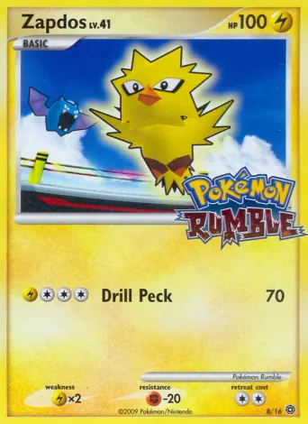 Zapdos Pokémon card #8