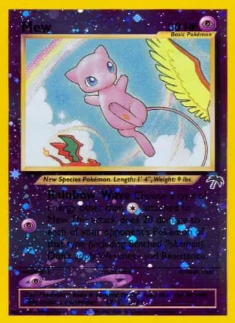 Mew Pokémon card #1
