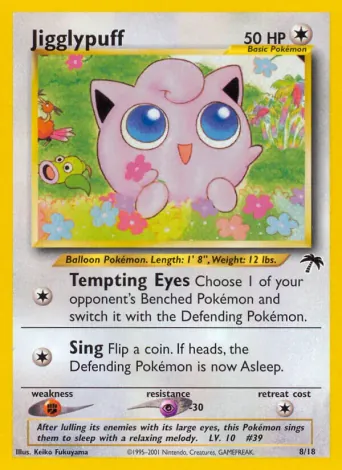 Jigglypuff Pokémon card #8