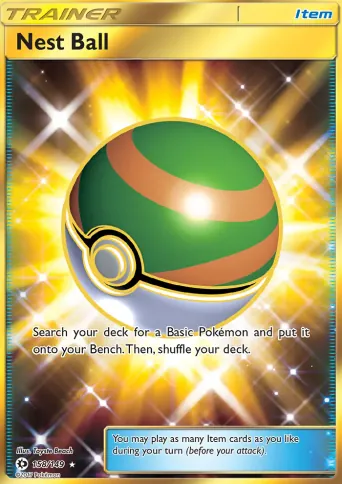 Nest Ball Pokémon card #158