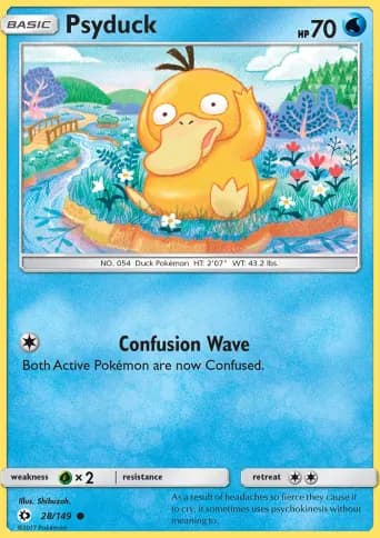 Psyduck Pokémon card #28