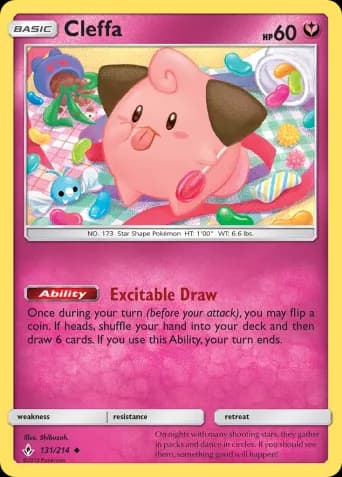 Cleffa Pokémon card #131