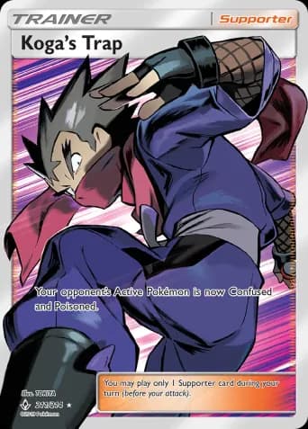 Koga’s Trap Pokémon card #211