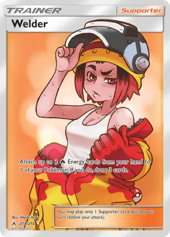 Welder Pokémon card #214