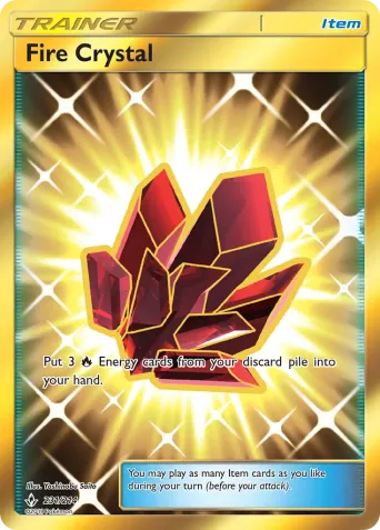 Fire Crystal Pokémon card #231