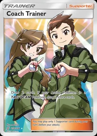 Coach Trainer Pokémon card #233