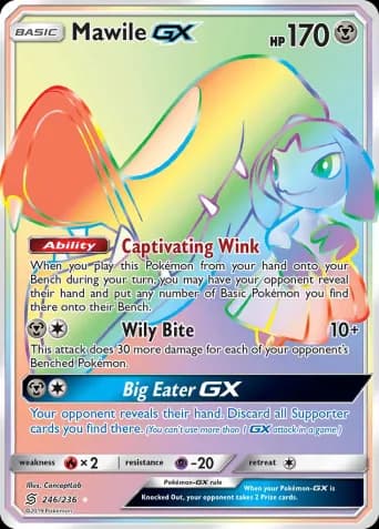 Mawile GX Pokémon card #246