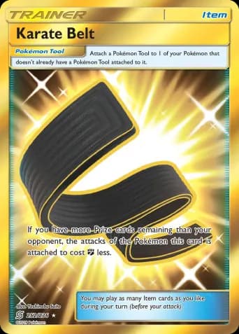 Karate Belt Pokémon card #252