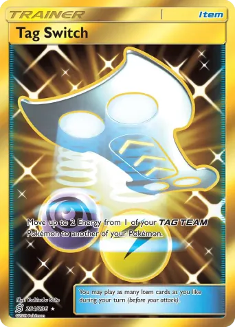 Tag Switch Pokémon card #254