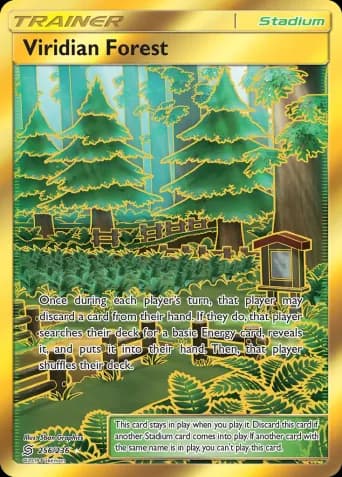 Viridian Forest Pokémon card #256