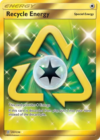 Recycle Energy Pokémon card #257
