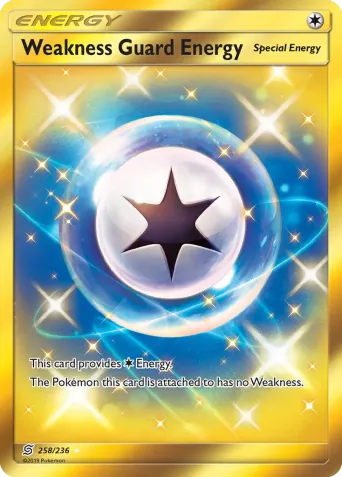 Weakness Guard Energy Pokémon card #258