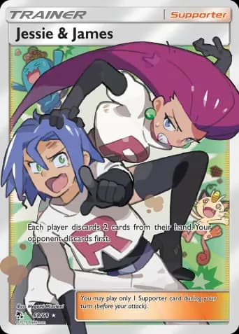 Jessie & James Pokémon card #68