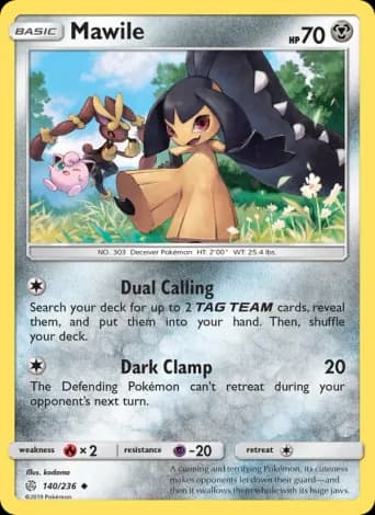 Mawile Pokémon card #140