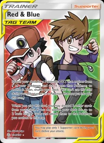 Red & Blue Pokémon card #234