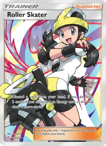 Roller Skater Pokémon card #235