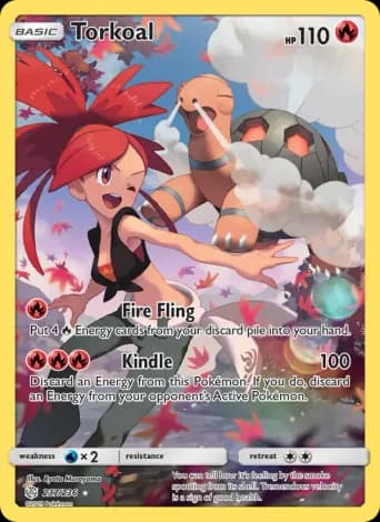 Torkoal Pokémon card #237
