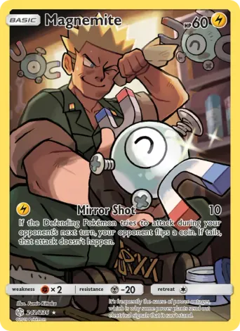 Magnemite Pokémon card #242