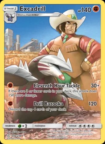 Excadrill Pokémon card #246