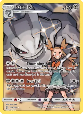 Steelix Pokémon card #247